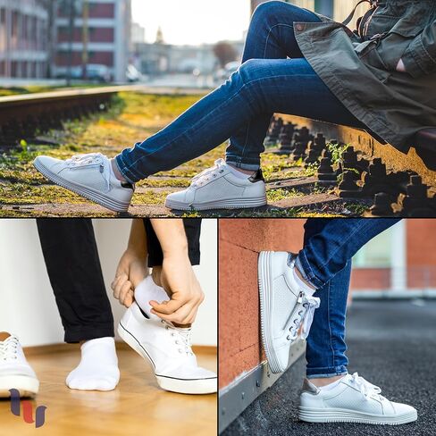 هيو أوغولي الرجال الخيزران لا تظهر الجوارب | جوارب غير مرئية غير قابلة للانزلاق | جوارب ناعمة ورقيقة وغير ملحومة ذات قصة منخفضة | رمادي فاتح|مقاس الحذاء 11-13| 6 أزواج in Kuwait