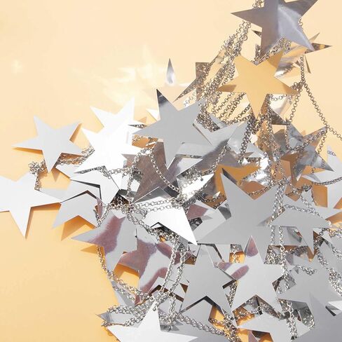 Aksod المرأة مثير نجمة انظر من خلال المحاصيل أعلى لامع الترتر الجوف خارج قميص بلا أكمام بيكيني الشاطئ نادي التستر أزياء الجسم سلسلة مجوهرات اكسسوارات للنساء والفتيات (أعلى الفضة) in Kuwait