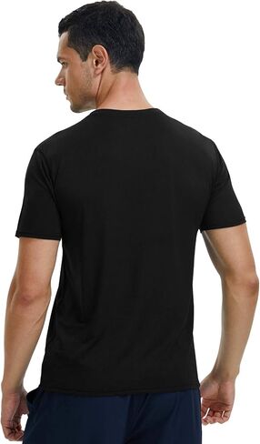 Runhit Men's T-Shirts Short Sleeve Compression Shirts for Men Workout Shirts in Saudi Arabia