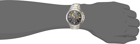 SEIKO Watch for Men - Coutura Collection - Light-Powered, Perpetual Calendar, and 100m Water Resistant in Saudi Arabia