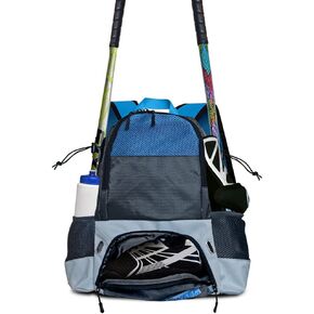 Sweep Field Hockey Youth Backpack Perfectly Sized for Athletes Ages 8-14 Unlike the Large, Bulky Adult-Sized Backpacks - Featuring 2 Stick Holders, 2 Side Pockets, and Separate Compartment for Cleats in Kuwait