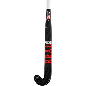 REAL HOCKEY – Field Hockey Stick with 95% Carbon, 5% Aramide and Kevlar – Rough Surface Head (Red) in Saudi Arabia
