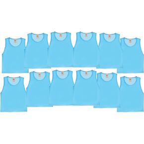 imflyker Kids Pinnies Scrimmage Training Practice Jerseys Vests ​for Basketball, Soccer, Football, Volleyball