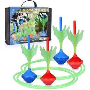 لعبة اسهم العشب - يتوهج في الظلام، لعبة الفناء الخلفي في الهواء الطلق للأطفال والكبار | ممتعة لجميع أفراد العائلة | تعمل على هدفك ودقتك أثناء انفجارك in Kuwait