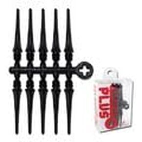 NineDartOut.us New!! Fit Point Plus Soft Tip Dart Tips - 50 Count