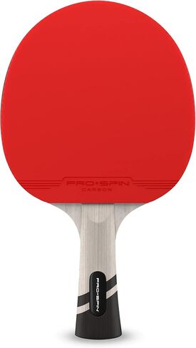 PRO-SPIN Ping Pong Paddles | Carbon Table Tennis Rackets | Elite Series 7-Ply Blade, Premium Rubber, 2.0mm Sponge & Rubber Protector Case | Shakehand or Penhold Grip in Kuwait