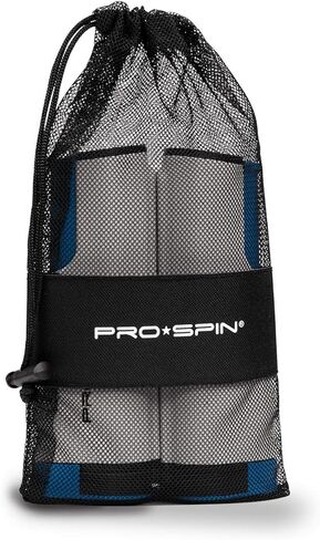 PRO-SPIN All-in-One Portable Ping Pong Paddles Set | Table Tennis Set with Retractable Ping Pong Net (Up to 72" Wide) | Premium Paddles, 3-Star Balls | Storage Case | Family Fun | Gift in Kuwait