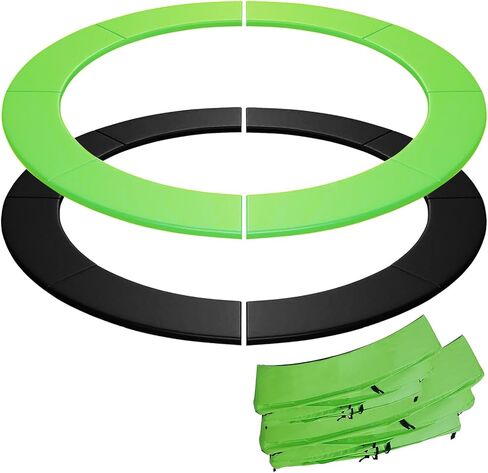 ليدوين وسادة ترامبولين عالمية مزدوجة الجوانب بطول 14 قدم مع غطاءين زنبركيين للترامبولين بديلين مدى الحياة، مقاومة للاشعة فوق البنفسجية، حماية حواف مقاومة للتمزق، ملحقات ترامبولين مقاومة للماء، مقاس in Kuwait