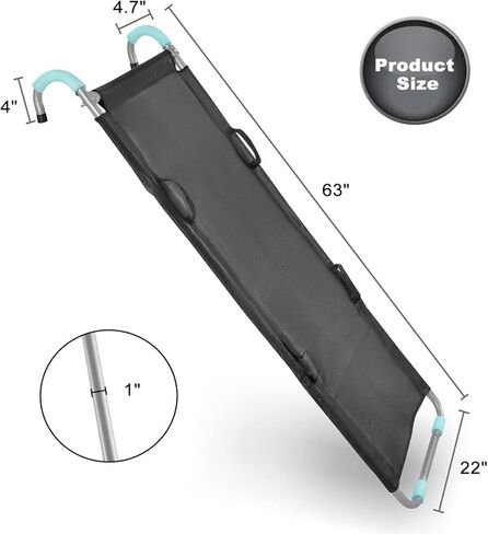 زلاقة ترامبولين يونيفرسال من جيمون إكس مع مقابض، ملحقات ترامبولين متينة مع نسيج قوي مقاوم للتمزق، سلم منزلق يسمح للأطفال بالتسلق والانزلاق إلى الأسفل للتمتع بتجربة لعب أفضل وأكثر أمانًا in Kuwait