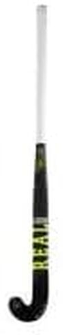 لعبة الهوكي الحقيقية - عصا الهوكي الميدانية تحتوي على 75% من الكربون، و20% من الألياف الزجاجية، و5% من الأراميد والكيفلر - رأس سطح خشن (أخضر نيون) in Kuwait