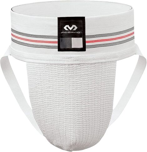McDavid Men's Athletic Supporter with Stretch Mesh Pouch, Jock Strap Protection, (Cup NOT Included) Pack of 2 in Kuwait