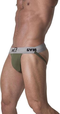 Gym Workout Jockstrap with 2" Waistband in Kuwait