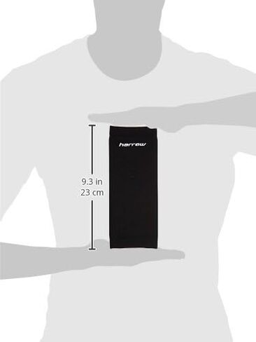 Harrow Intercept Shinguard Sleeve, Black in Saudi Arabia