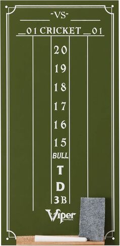 Viper by GLD Products Shot King Regulation Bristle Steel Tip Dartboard Set with Bullseye Metal Radial Spider Wire Compressed Sisal Board with Rotating Number Ring Includes 6 Darts Black in Kuwait