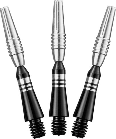 Viper Spinster Yukon Aluminum Dart Shaft: Short (SH), Black, 3 Pack in Saudi Arabia