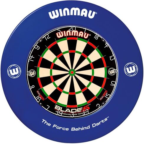 WINMAU Printed Blue Dartboard Surround in Saudi Arabia