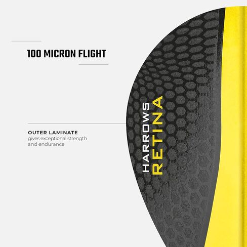 الأمشاط الشبكية | رحلات طيران ممتازة قوية للغاية 100 ميكرون على شكل كمثرى، 5 مجموعات من 3 رحلات، 15 رحلة إجمالاً، أصفر in Kuwait