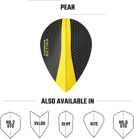 الأمشاط الشبكية | رحلات طيران ممتازة قوية للغاية 100 ميكرون على شكل كمثرى، 5 مجموعات من 3 رحلات، 15 رحلة إجمالاً، أصفر in Kuwait