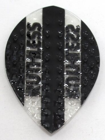 لعبة السهام الأمريكية Ruthless R4X على شكل كمثرى سوداء منقوشة لرحلات السهام 3 مجموعات (9 رحلات جوية) - 100 ميكرون in Kuwait