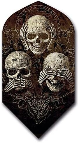 US Darts 3 Set (9 Flights) Alchemy Fear NO Evil Slim Dart Flights in Saudi Arabia