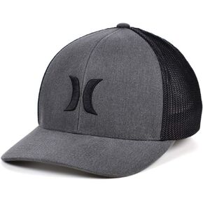 Hurley Icon Washed Flexfit Stretch-fit Hat Black in Kuwait