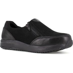 Rockport Women's Trustride Work Safety Toe Slip-on Oxford