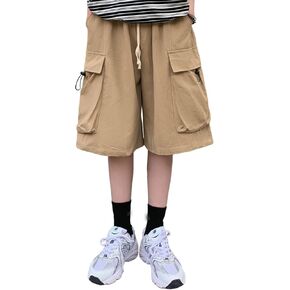 Skateboard Frog Women Baggy Cargo Shorts Bermuda Casual Sports Wide Leg Short Pants with Pockets in Kuwait