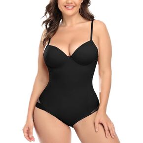 بدلة الجسم سليمبيل للنساء للتحكم في البطن - مشكل الجسم التخسيس مع حمالة صدر مدمجة للجسم in Kuwait