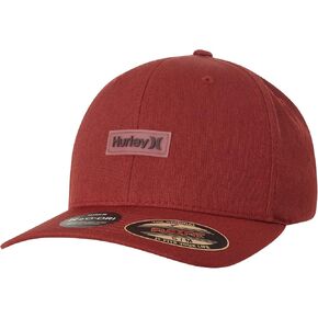 Hurley Men's Baseball Cap - H2O-DRI Redondo Flat Brim Sweat Resistant Fitted Hat