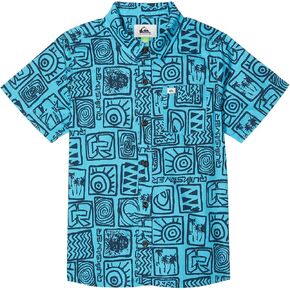 Quiksilver Boys' Gromy Youth Button Up Woven Shirt in Kuwait