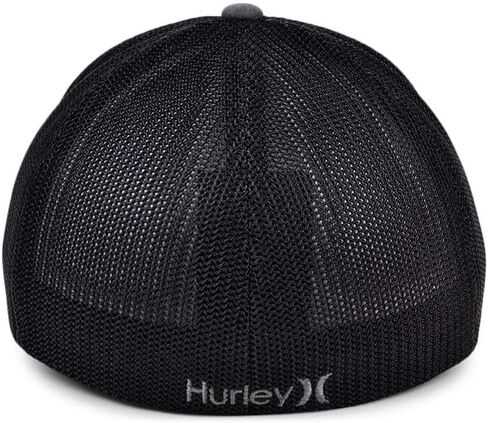 قبعة Hurley Icon Washed Flexfit القابلة للتمدد باللون الأسود in Kuwait