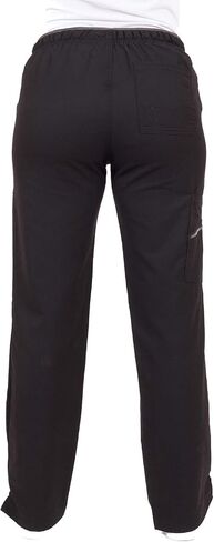 LifeThreads Ergo 2.0 Women's Straight Leg Cargo Pant Black M in Saudi Arabia