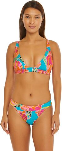 Trina Turk Women's Standard Poppy Banded Halter Bikini Top-Adjustable, Tie Back, Swimwear Separates in Kuwait