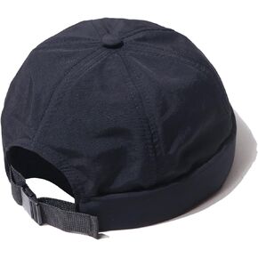 CLAPE Breathable Brimless Cap Adjustable Street Casual Summer Docker Beanie Hat Sailor Fisherman Leon No Visor Cap