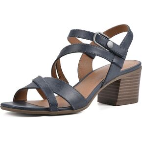 WHITE MOUNTAIN Women's Let Go Block Heel Sandal