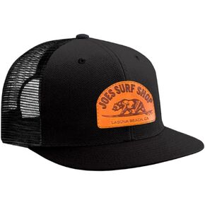 قبعة سائق الشاحنة Joe's Surf Shop Surfing Bear Flat Bill Snapback in Kuwait