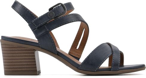 WHITE MOUNTAIN Women's Let Go Block Heel Sandal in Saudi Arabia