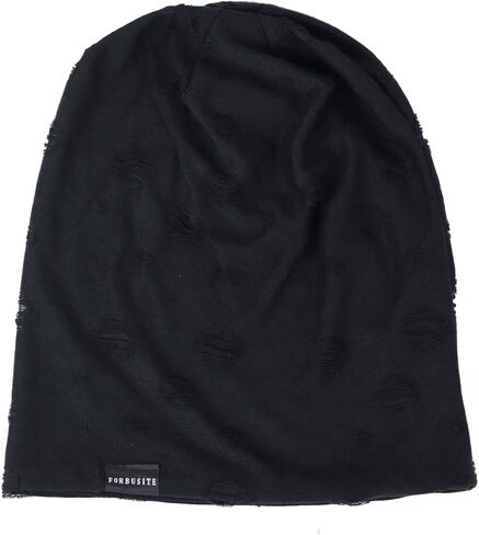 Ruphedy Men's Slouchy Beanie Summer Thin Hollow Long Oversized Skull Cap B301 in Kuwait