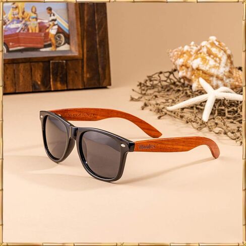 ووديز نظارة شمسية من الخشب الوردي بعدسات مستقطبة, أخرى, Others in Kuwait