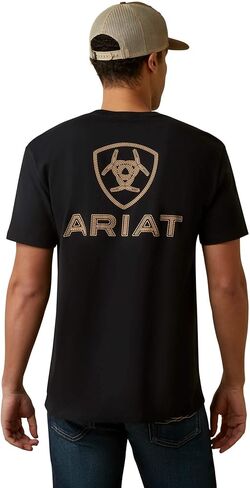 تي شيرت رجالي من ARIAT بتصميم Shield Stitch in Kuwait