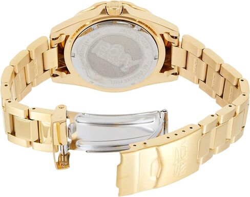Invicta Women's Angel Analog Display Quartz Watch Stainless-Steel Strap, Gold/Silver, 18, (Model: 14396, 14397) in Saudi Arabia