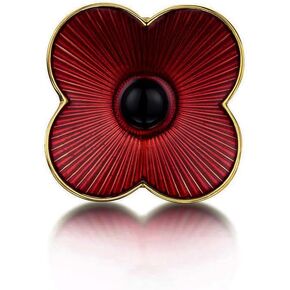 دبابيس بروش بتصميم زهرة الخشخاش لذكرى الجندي البطل هدية يوم الذكرى للنساء والرجال، مجوهرات يوم الذكرى للمحاربين القدامى، معدن، بدون احجار كريمة in Kuwait