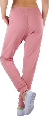 ToBeInStyle Women's Solid Print French Terry Jogger Pants in Saudi Arabia