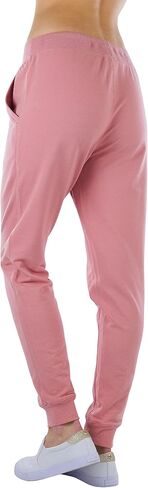 ToBeInStyle Women's Solid Print French Terry Jogger Pants in Saudi Arabia