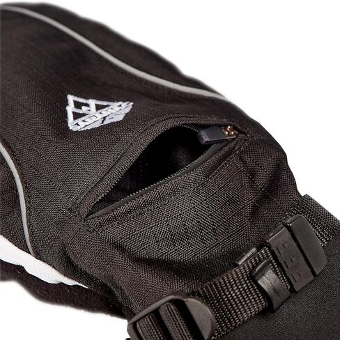 قفاز التزلج ساراناك بريمال كلو مع راحة جلدية، أسود/أبيض - مقاسات متعددة in Kuwait