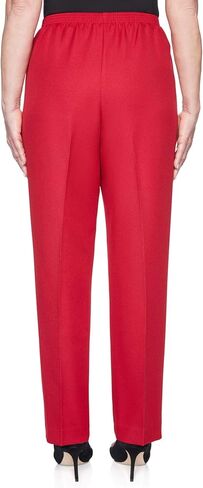 Alfred Dunner Plus-Size Women's Classic Textured Short Length Pant in Saudi Arabia