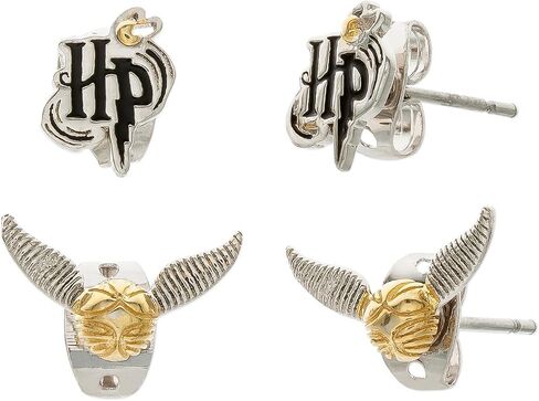 Harry Potter Silver Plated Stud Earrings in Saudi Arabia