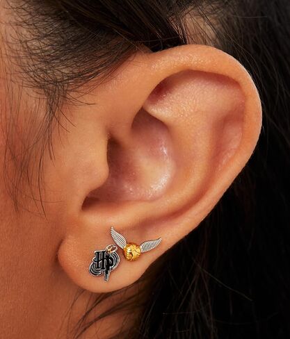 Harry Potter Silver Plated Stud Earrings in Saudi Arabia