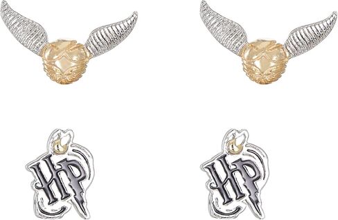 Harry Potter Silver Plated Stud Earrings in Saudi Arabia
