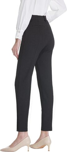 تاباتا سروال نسائي مفتوح الكاحل نحيف صغير/عادي/طويل الطول بنطلون عمل غير رسمي للمكتب 26 بوصة/28 بوصة/30 بوصة درزة داخلية in Kuwait